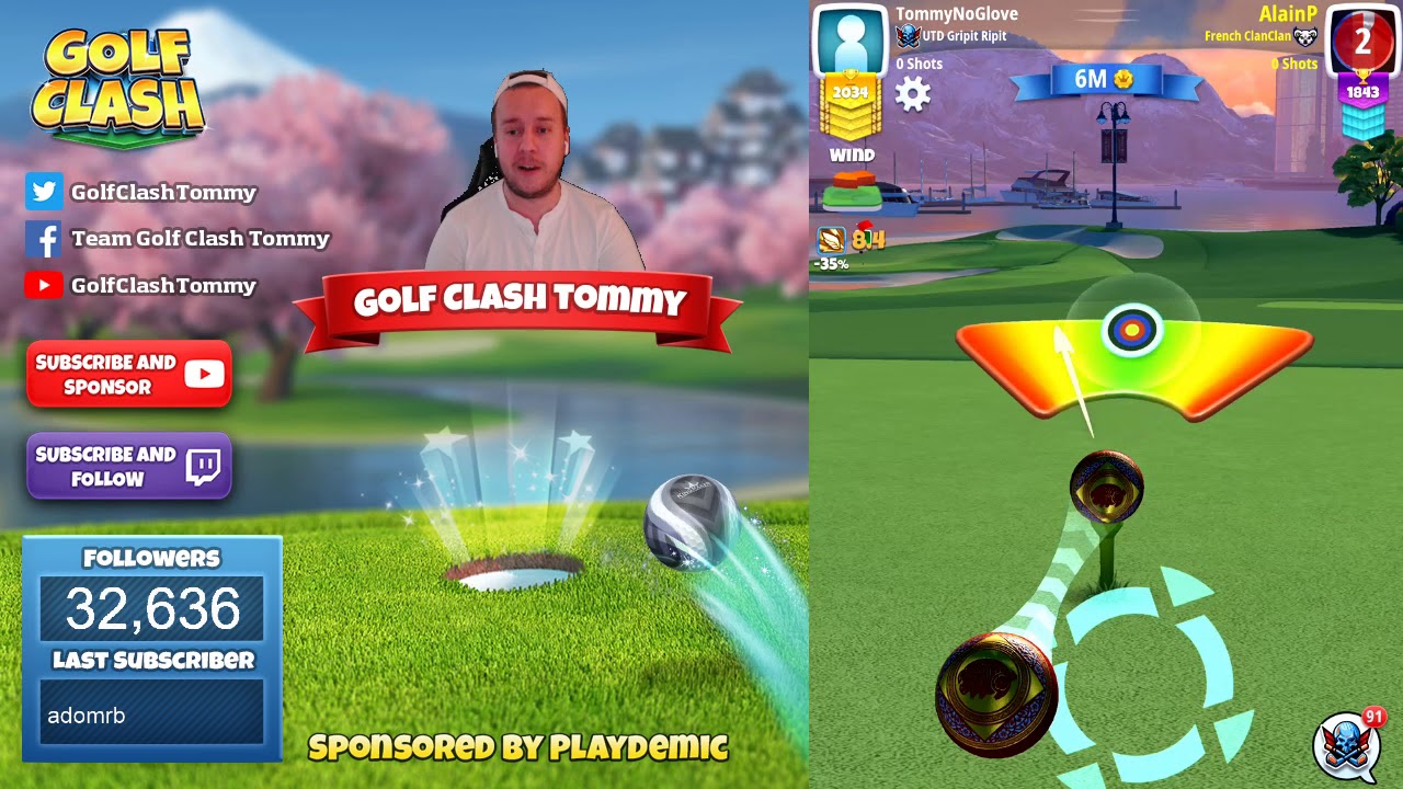 Golf Clash tips, Hole 6 - Par 3, Maple Bay - Winter Major Tournament - PRO & EXPERT Guide