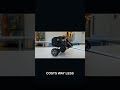 Someone built the world's smallest wheeled-leg robot