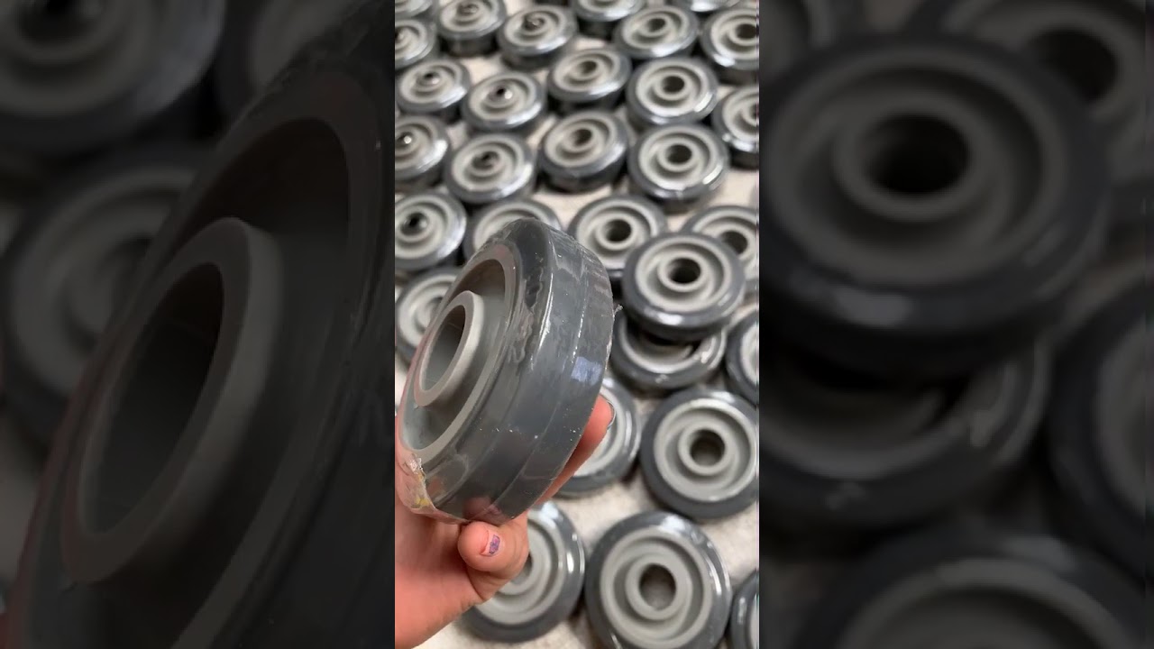 TPR Rubber caster YouTube