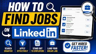 How to Find Jobs on LinkedIn | LinkedIn Job Search Tutorial for Beginners (2026) | Apply for Jobs