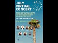 Capture de la vidéo Music4Heart 2021 July Virtual Concert