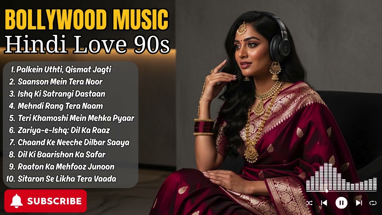 Evergreen Bollywood Love Songs 1990–1999 – Ultimate Romantic Jukebox