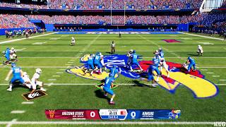 College Football 27 - Arizona State Sun Devils vs Kansas Jayhawks - Gameplay (PS5 UHD) [4K60FPS]