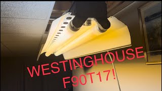 The Westinghouse F90T17 fixture from the 1950s