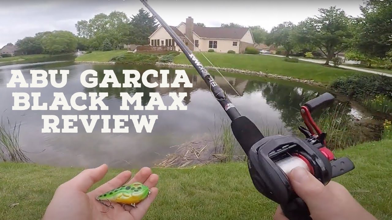 Using new Abu Garcia Black Max Rod and Reel Combo! (Using new Lure as  well!) 