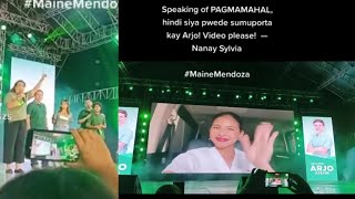 Maine Mendoza, gamit na gamit sa kampanya ni Arjo Atayde?