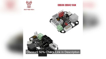 BIGTREETECH EBB36 EBB42 CAN V1.2 Board Support Canbus PT100 For Klipper Hotend Head Tool 36 Stepper