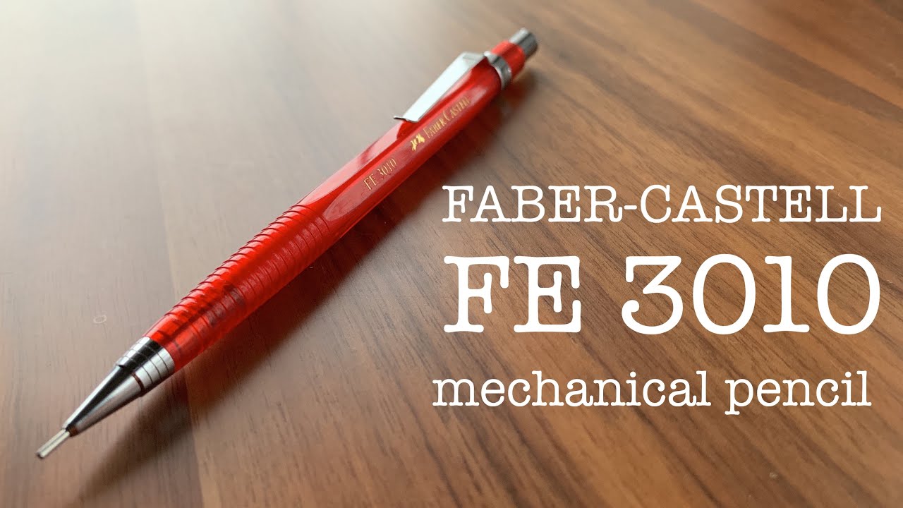 透き通るような美しいシャーペン FABER-CASTELL FE 3010 紹介 【文房具