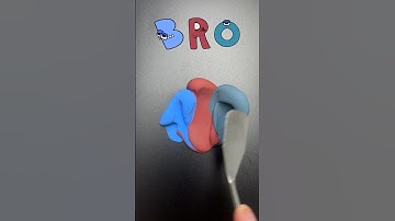 Bro, can you guess the mixed color? #colormixing #alphabetlore #satisfying #art #bro