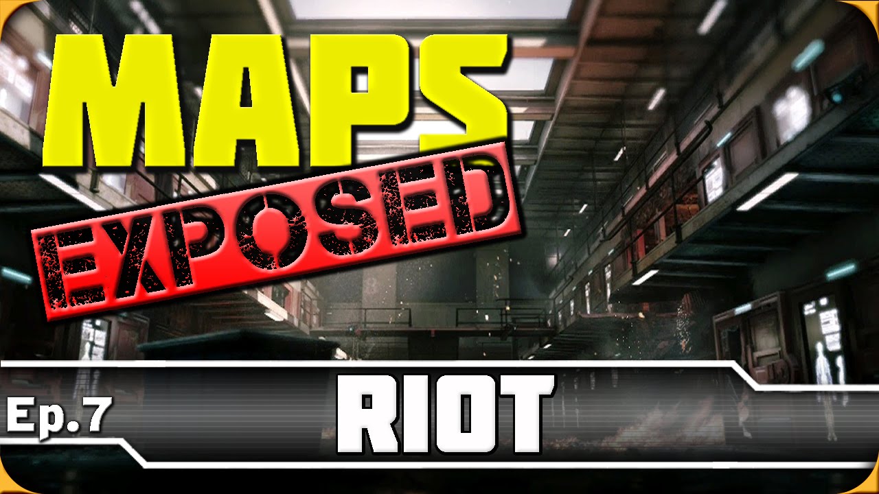 Ep. 7 - Riot | Advanced Warfare Maps Exposed! (Jump, Spots & Lines of ...
