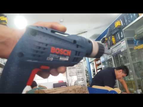 Видео обзор: Дрель безударная BOSCH GBM 6 RE (carton)