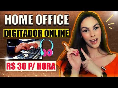Digitador Online Home Office - Para Iniciantes Sem Experiência [100%  GRATUITO] Happy Scribe 