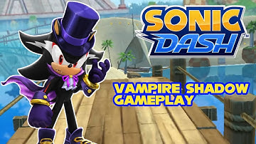 Sonic Dash (Android/iOS) - Vampire Shadow Gameplay [15 Minutes of Gameplay]