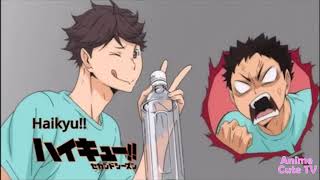 Oikawa And Iwa-Chan, Cute And Funny Moments Haikyuu
