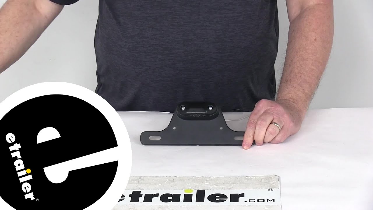 etrailer | Review of the Peterson Great White LED Trailer License Plate Light w/ Bracket