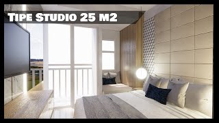 Interior Apartment Studio small but Luxurious