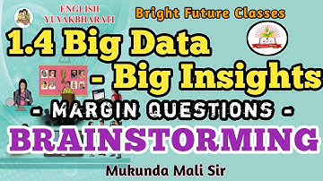 1.4 Big Data Big Insights Brainstorming / Big Data Big Insights brainstorming margin questions / BFC