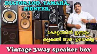 Vintage 3 Way Box Diaton Yamaha Pioneer Sony Onkiyo Vintage Amplifiers Sale Kerala Kollam