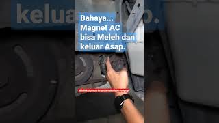 Magnet AC mobil meleleh dan keluar ASAP, awas berbahaya kenali masalahnya