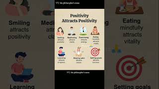 Positivity attracts Positivity #philosophersstone #positivevibes #thesecretsofhappinness
