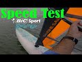 How fast is a 30 year old bic presto windsurfer