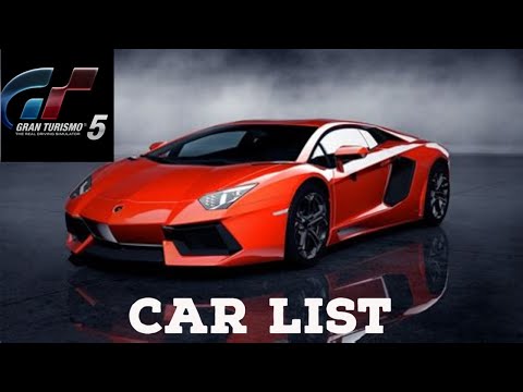 Wideo: GT5: Lista 1031 Samochodów