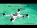The New "MARINER", Waterproof DRONE.. First water test flights in St Maarten, SXM, CARIBBEAN!