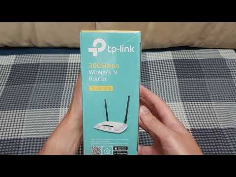 Распаковка маршрутизатора TP-LINK TL-WR841N из Rozetka