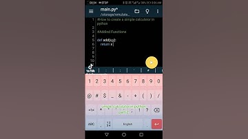 simple calculator in python part 2