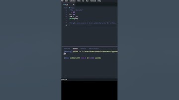 Must Know about (_) Underscore in Python #programming