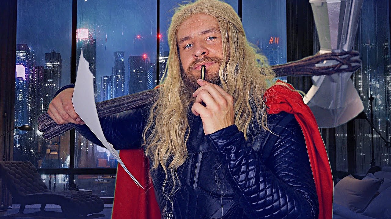 [ASMR] Thor Asking You Personal Questions - YouTube