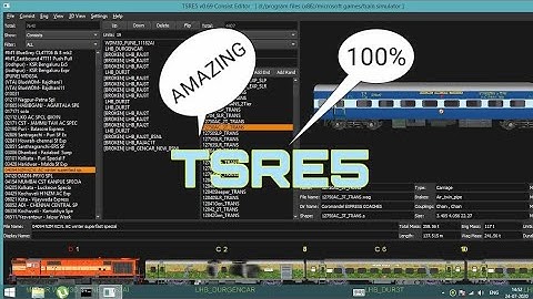 HOW TO DOWNLOAD & INSTALL TSRE5 IN WINDOWS 8,8.1 & ALSO HOW TO CHANGE OR REPLACE  LOCO & COACHES 💯💯🔥