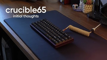 Crucible65 by MechBrewery w/ Hyperglide Blacks - initial thoughts and sounds