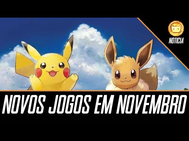 Confirmado: Pokémon Let's Go Pikachu & Eevee terá Mega Evoluções