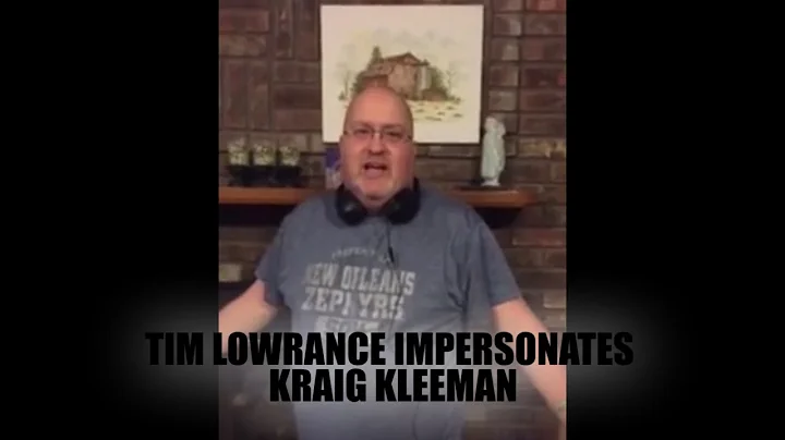 Tim Lowrance impersonates Kraig Kleeman