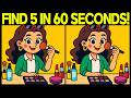 Spot The Difference Puzzles | Brain Games & Visual Challenges