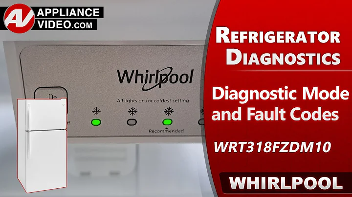 Whirlpool Refrigerator troubleshooting, diagnostics, and error codes by Factory Technician