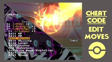 Pokemon ORAS : Cheat Code : Edit Moves