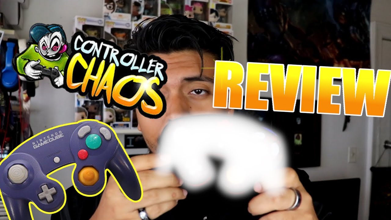 GAMECUBE CONTROLLER FROM CHAOS CONTROLLER- REVIEW!