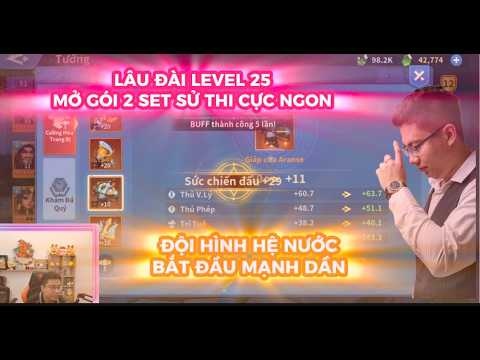 INFINITY KINGDOM : LÂU ĐÀI 25 MỞ 2 GÓI VŨ KHÍ CAM CỰC XỊN - ĐỘI HÌNH NƯỚC BẮT ĐẦU MẠNH DẦN