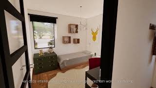 Grosthoeve - De Kapberg - Boven - Interieurrenderingen