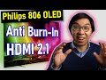 Philips 806 OLED Gets 8 Key Upgrades Including HDMI 2.1 & Anti Burn-In Tech