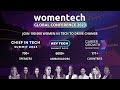 Women in tech global conference 2023 teaser