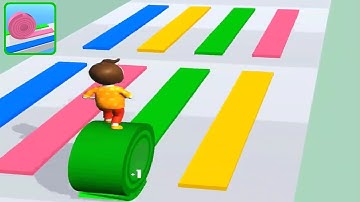 Layers Roll ! All levels Gameplay (12-15) android, ios