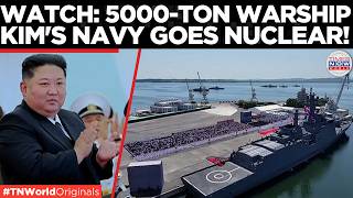 ON CAM: Kim Jong Un Reveals New 5,000-Ton Destroyer Choe Hyon Armed With Ballistic & Cruise Missiles