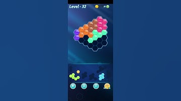 Block! Hexa Puzzle~Blended A block 7 to 9 levels~ level-32