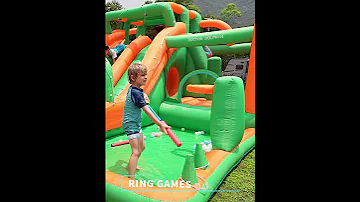 Our Home Inflatable Water Park 72029 Bouncehouse Doctordolphin Happy Linkinbio Children 