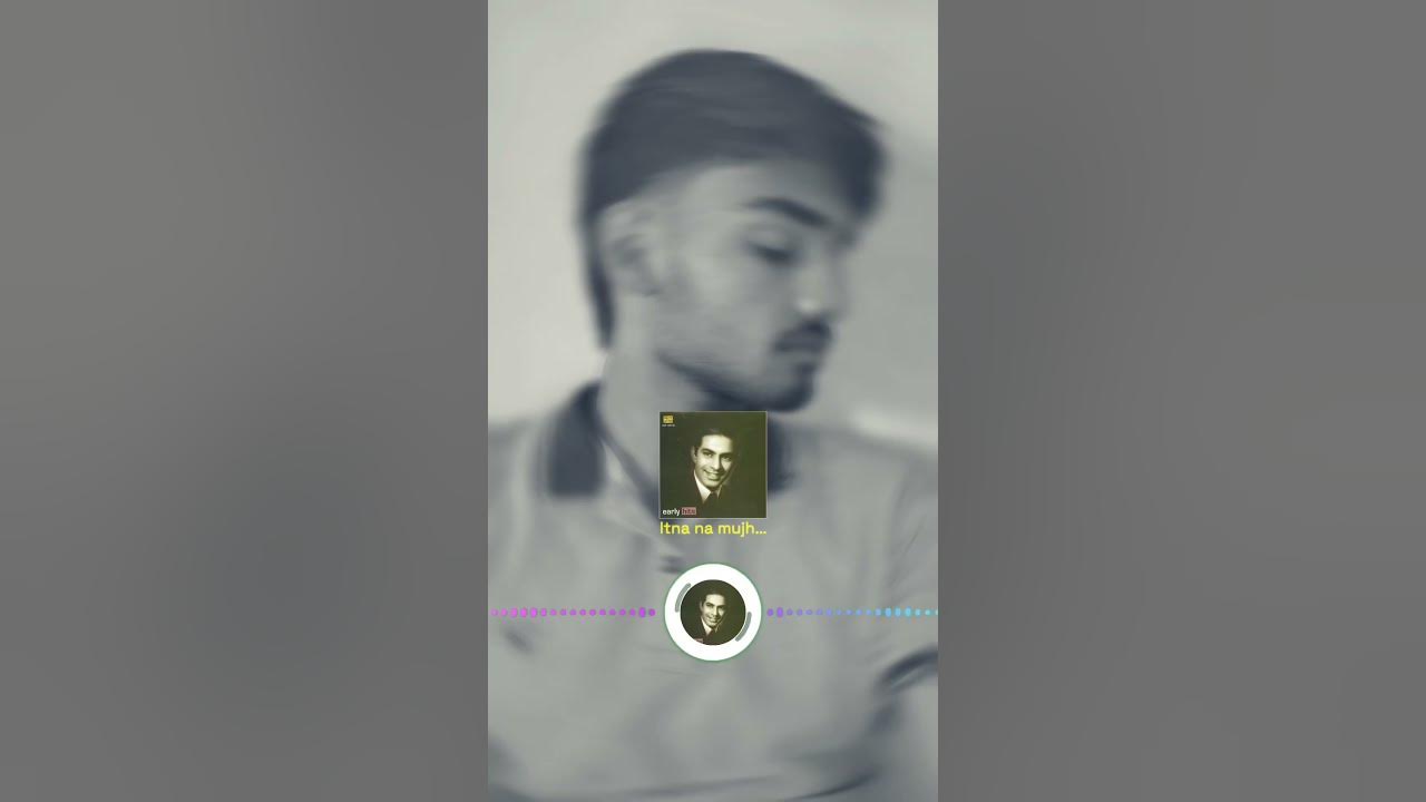 Itna na mujhse tu pyar badha🙃 #shorts #oldsongs #talatmahmood #latamangeshkar #music