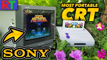 Sony made a portable Retro Gaming Display with RGB.