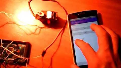 Mega 2560 # 14 -  Servo Control Using Android Studio